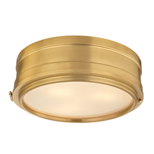 Hudson Valley 2314-AGB - 3 LIGHT FLUSH MOUNT