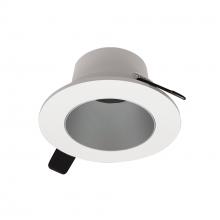  NIOC-2RNDCHW - 2" Iolite Can-less Round Downlight Trim, Haze Reflector / White Flange