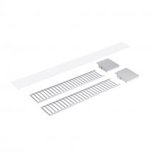  NLUD-4LOUVAA - Louver Accessory Set for NLUD-4334, Aluminum Louver, Aluminum End Caps