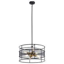  43594BK - Chandelier/Pendant 6Lt