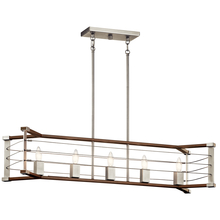  44250NI - Linear Chandelier 5Lt