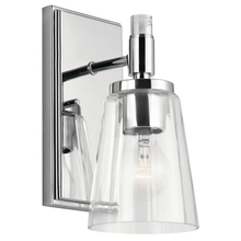  45866CH - Audrea™ 1 Light Wall Sconce Chrome