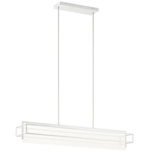  84051WH - Vega LED 3000K 38" Linear Chandelier White