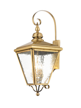  2036-01 - 4 Light AB Outdoor Wall Lantern