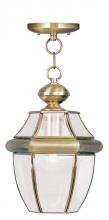  2152-01 - 1 Light AB Outdoor Chain Lantern