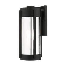  22383-04 - 3 Lt Black Outdoor Wall Lantern