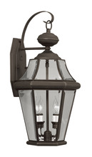  2261-07 -  2 Light Bronze Outdoor Wall Lantern