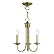  42683-01 - 3 Lt AB Mini Chandelier