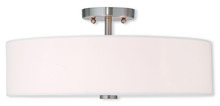  51055-91 - 4 Light Brushed Nickel Ceiling Mount