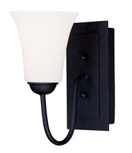  6481-04 - 1 Light Black Wall Sconce