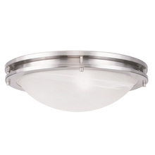  7059-91 - 3 Light Brushed Nickel Ceiling Mount