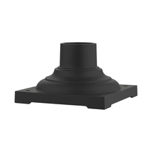  7715-14 - Textured Black Pier Mount Adapter