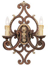  8862-64 - 2 Light PBZ Wall Sconce