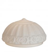 Meyda Green 30524 - 14" Wide White Puffy Rose Shade