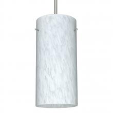  1JC-412019-LED-SN - Besa Cord Pendant Stilo 12 Satin Nickel Carrera 1x11W LED