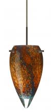  1JC-4125CE-LED-BR - Besa Juli LED Pendant Ceylon Bronze 1x9W LED