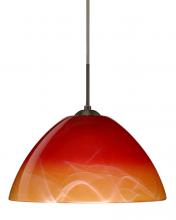  1JC-4201SL-LED-BR - Besa Tessa Pendant Solare Bronze 1x9W LED