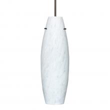  1JT-412719-BR-L - Besa Pendant Suzi 18 Bronze Carrera 1x150W Medium Base A21, 15Ft. Cord