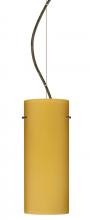  1KX-4123VM-BR - Besa Stilo 10 Cable Pendant Vanilla Matte Bronze 1x100W Medium Base