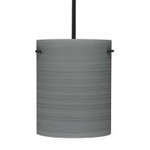  1TT-4006TN-LED-BK - Besa Tamburo 8 Pendant Titan Black 1x11W LED