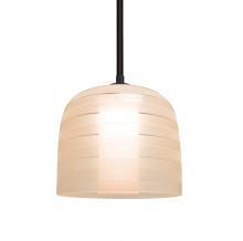 Besa Lighting 1TT-MITZI7SA-LED-BK - Besa Mitzi 7 Cord Pendant
