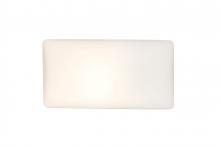  1WT-888607-LED-CR - Besa, Lido Vanity, Opal Matte, Chrome Finish, 1x9W LED