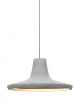  1XC-MODUSNA-LED-SN - Besa Modus Cord Pendant, Natural, Satin Nickel Finish, 1x9W LED