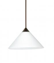  1XT-117607-BR - Besa Pendant Kona Bronze White 1x50W Halogen