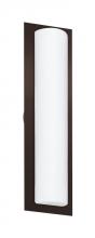  3NW-BARC22-LED-BR - Besa Barclay 22 Wall, Opal Matte, Bronze, 2x5W LED