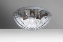  906388C - Besa Ceiling Pinta 15 Clear 3x60W Medium Base