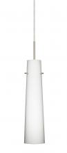  B-567407-SN - Besa Camino Pendant For Multiport Canopy Satin Nickel Opal Matte 1x40W Halogen