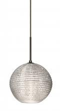  J-4616GL-LED-BR - Besa Kristall 8 Pendant For Multiport Canopy Bronze Glitter 1x9W LED