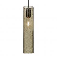 Besa Lighting J-JUNI16LT-EDIL-BK - Besa, Juni 16 Pendant For Multiport Canopy, Latte Bubble, Black, 1x4W LED Filament