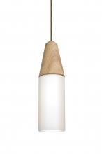 Besa Lighting J-NININA-BR - Besa Nini Cord Pendant