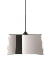  RXP-6773MR-BR - Besa Groove Pendant Mirror-Frost Bronze 1x50W Halogen