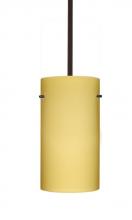  1TT-4120VM-LED-BR - Besa Tondo 12 LED Pendant Vanilla Matte Bronze 1x10W GU24 LED