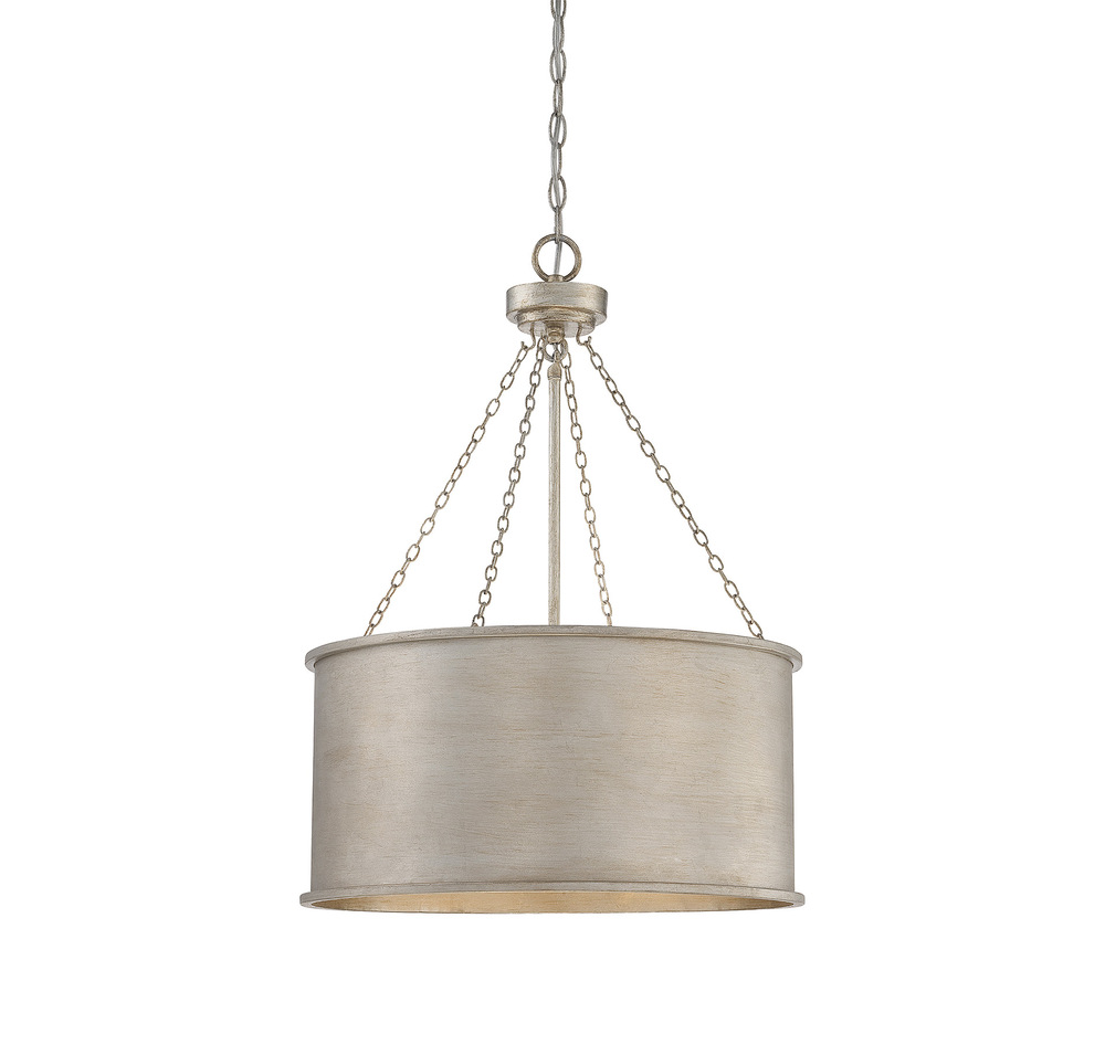 Rochester 4-Light Pendant in Silver Patina *CALL FOR CLEARANCE $*