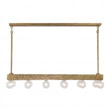  1-3128-14-106 - Etereo 14-Light Linear Chandelier in Spumante by Breegan Jane