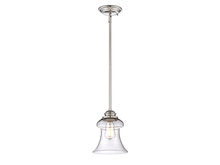  7-4132-1-109 - Vintage 1-Light Mini-Pendant in Polished Nickel