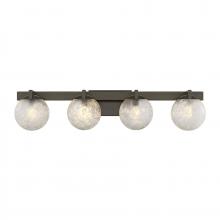  8-1017-4-15 - Darien 4-Light Bathroom Vanity Light in Mediterranean Bronze