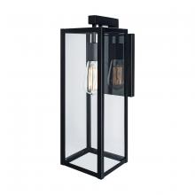  1186-MB-CL - Capture Outdoor Wall Sconce - Matte Black