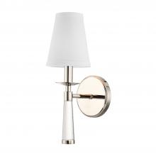  8861-PN - Baxter 1 Light Polished Nickel Sconce