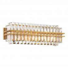  HAY-1413-AG - Hayes 4 Light Aged Brass Bathroom Vanity