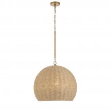  JAC-10503-SG - Jace 3 Light Soft Gold Chandelier