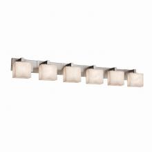  CLD-8926-55-NCKL - Modular 6-Light Bath Bar