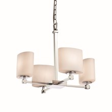  FSN-8420-30-OPAL-CROM - Tetra 5-Light Chandelier