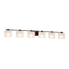  FSN-8446-55-WEVE-DBRZ - Era 6-Light Bath Bar