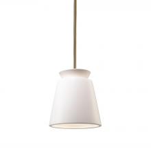 Justice Design Group CER-6425-MAT-ABRS-RIGID-LED1-700 - Small Trapezoid LED Pendant