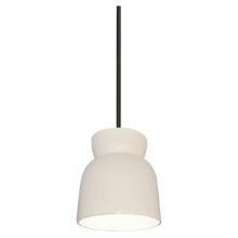 Justice Design Group CER-6515-MAT-MBLK-RIGID-LED1-700 - Large Hourglass LED Pendant