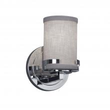  FAB-8451-10-GRAY-CROM-LED1-700 - Atlas 1-Light LED Wall Sconce